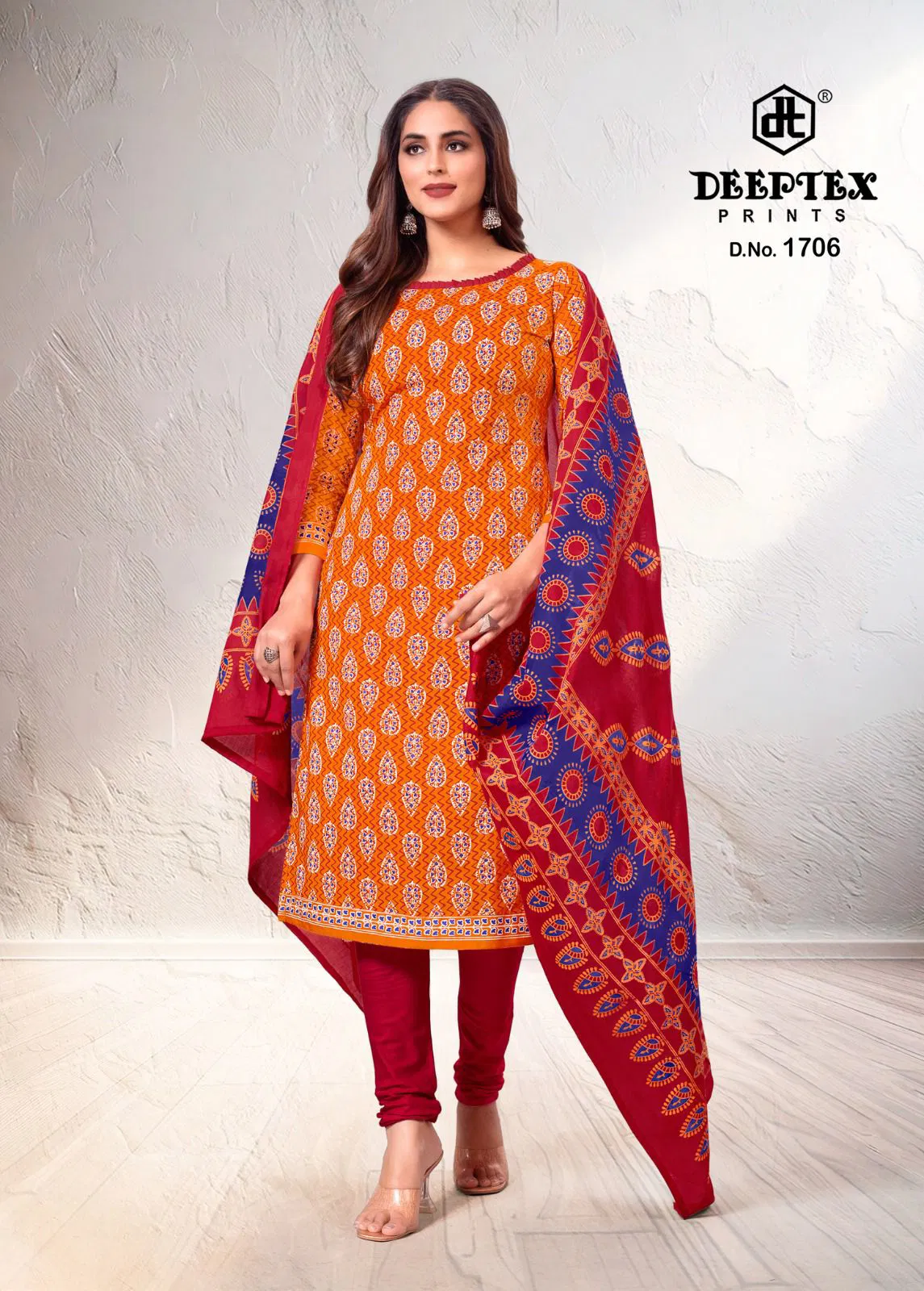 Tradition Vol 17 By Deeptex Heavy Cotton Dress Material Orders In India